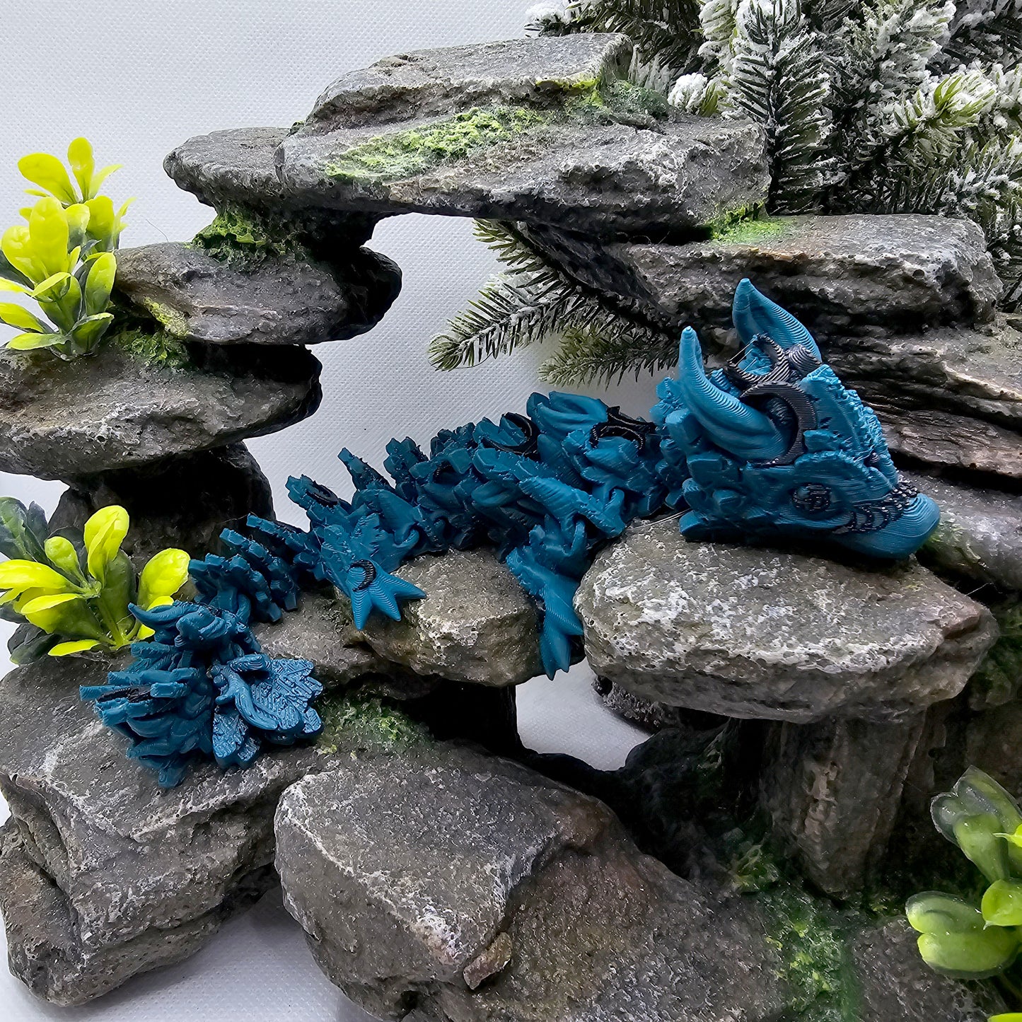 Lunar Articulated Baby Dragon - Zephyra