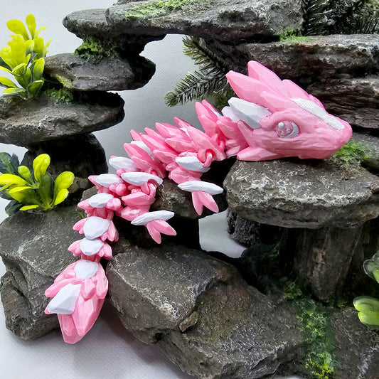 Gemstone Articulated Baby Dragon - Barbie