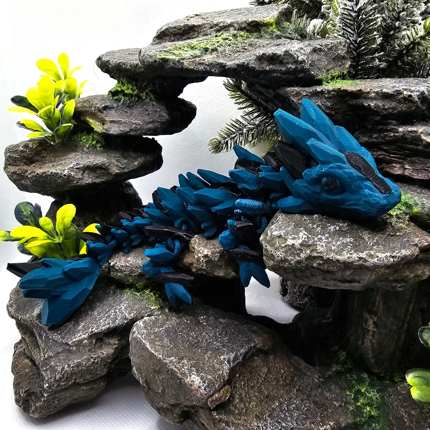 Gemstone Articulated Baby Dragon - Zephyra