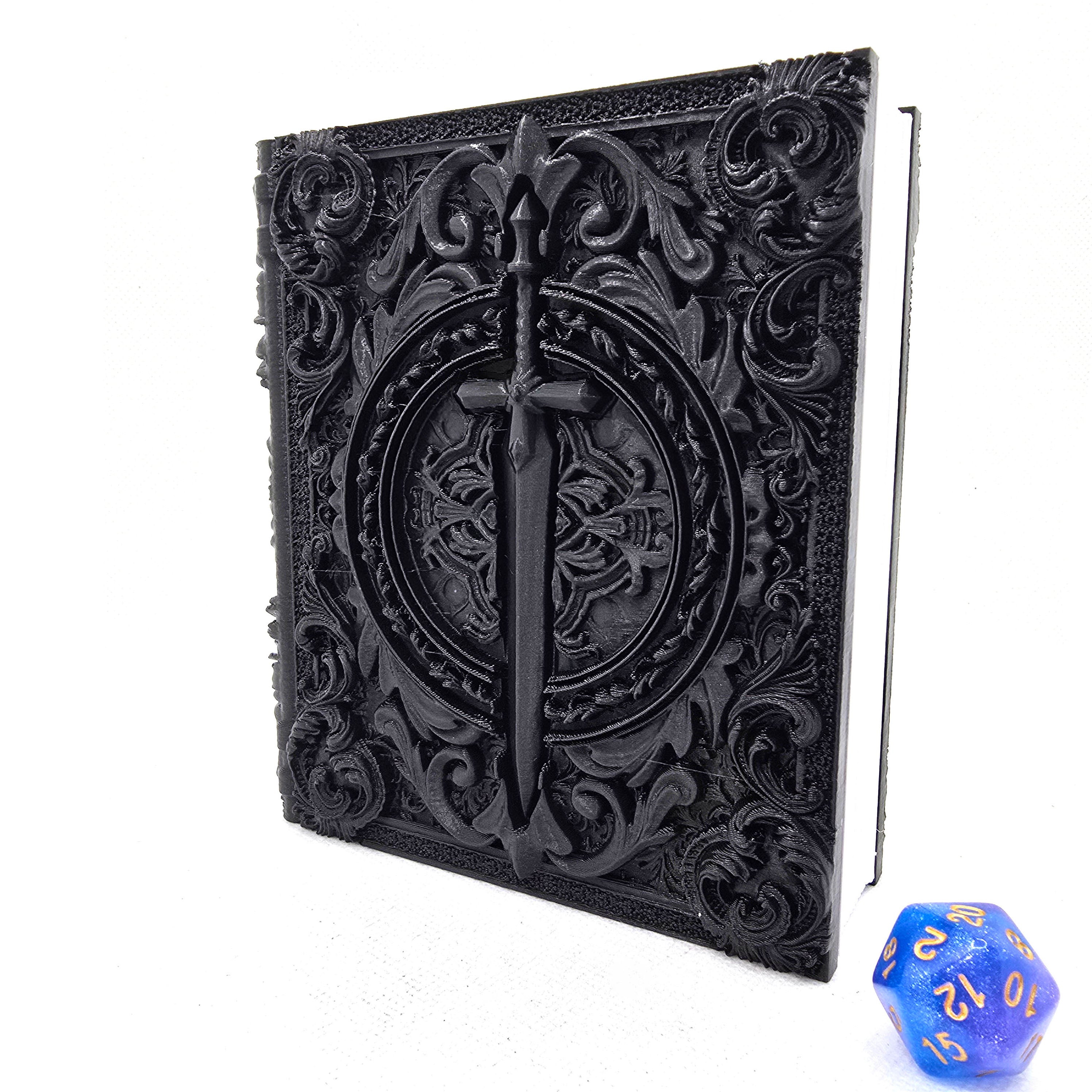 Fighter Tome - Storage / Roll Tray / Dice Tower