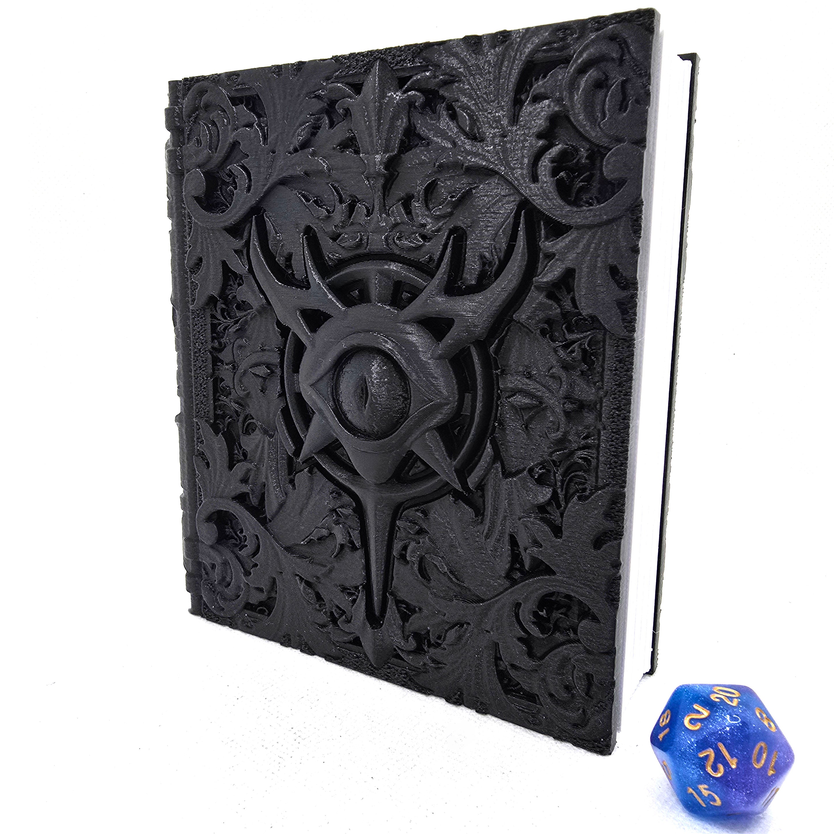 Warlock Tome - Storage / Roll Tray / Dice Tower
