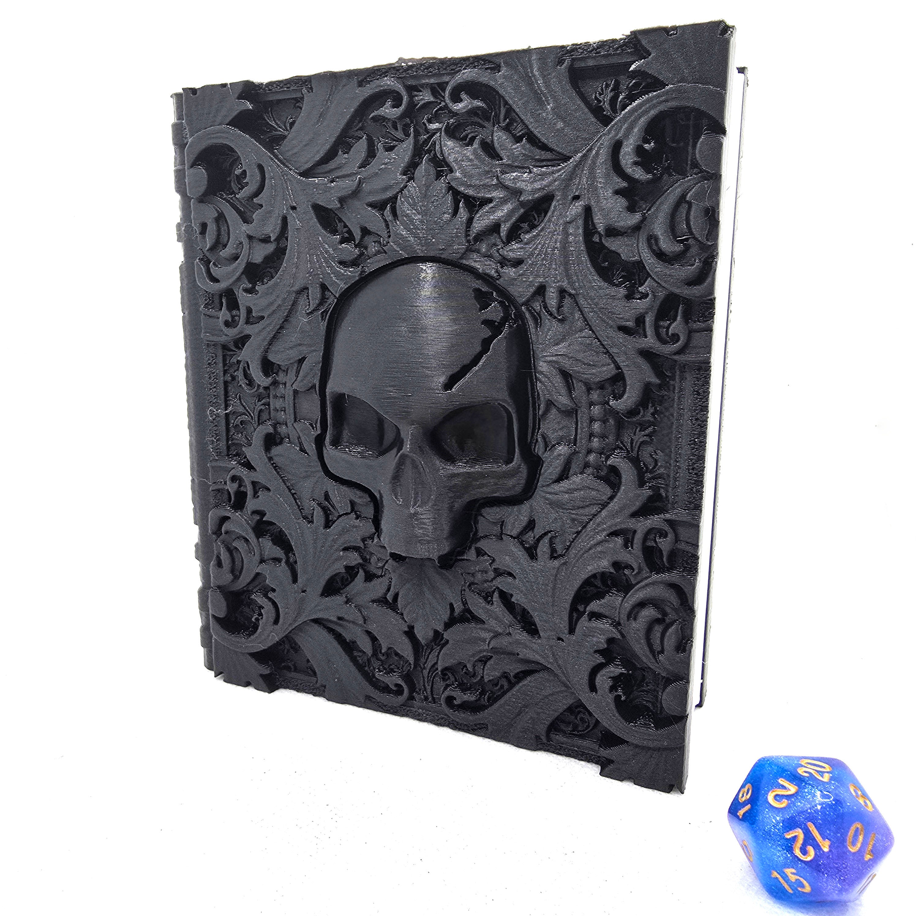 Death Magic Tome - Storage / Roll Tray / Dice Tower