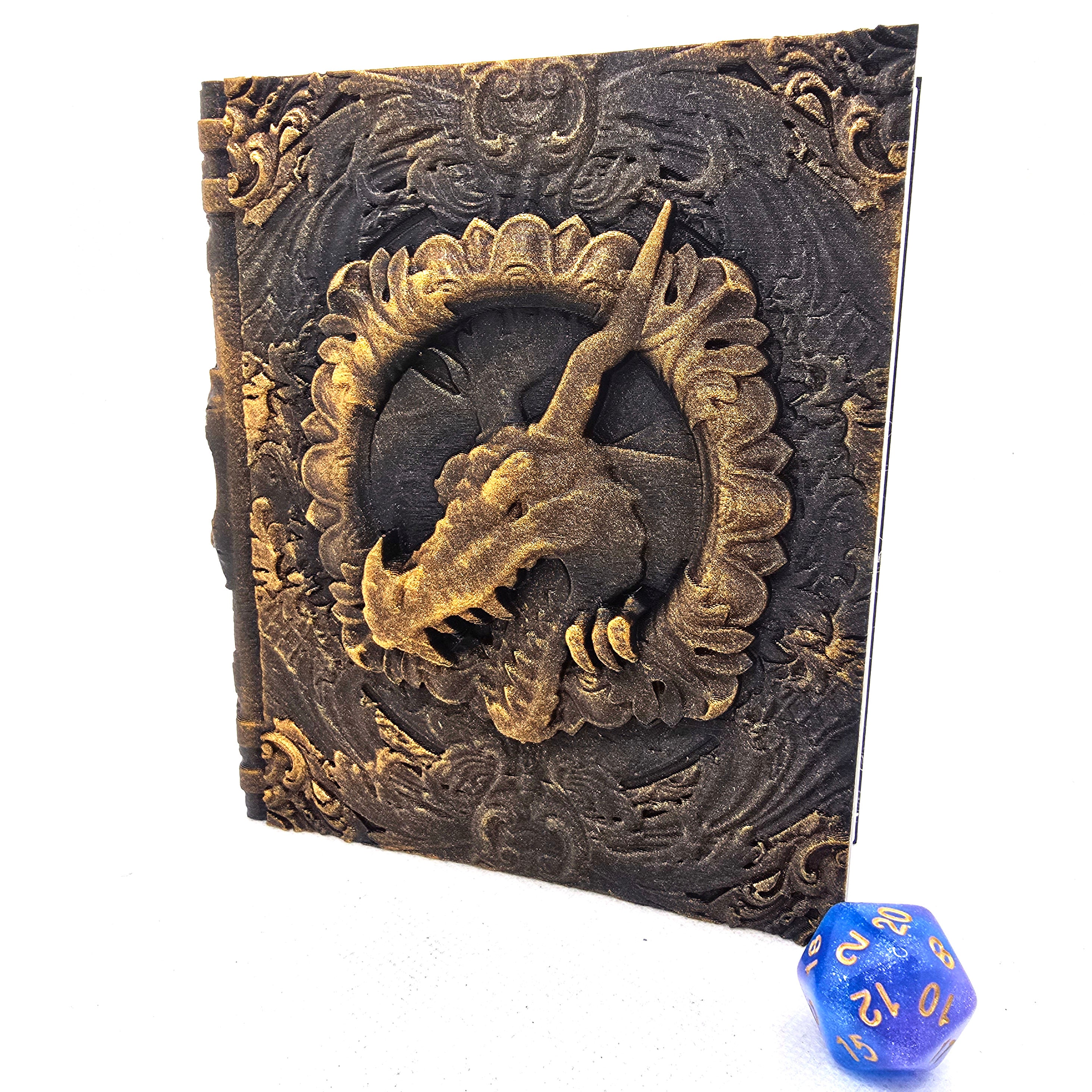 Dragon Tome - Storage / Roll Tray / Dice Tower