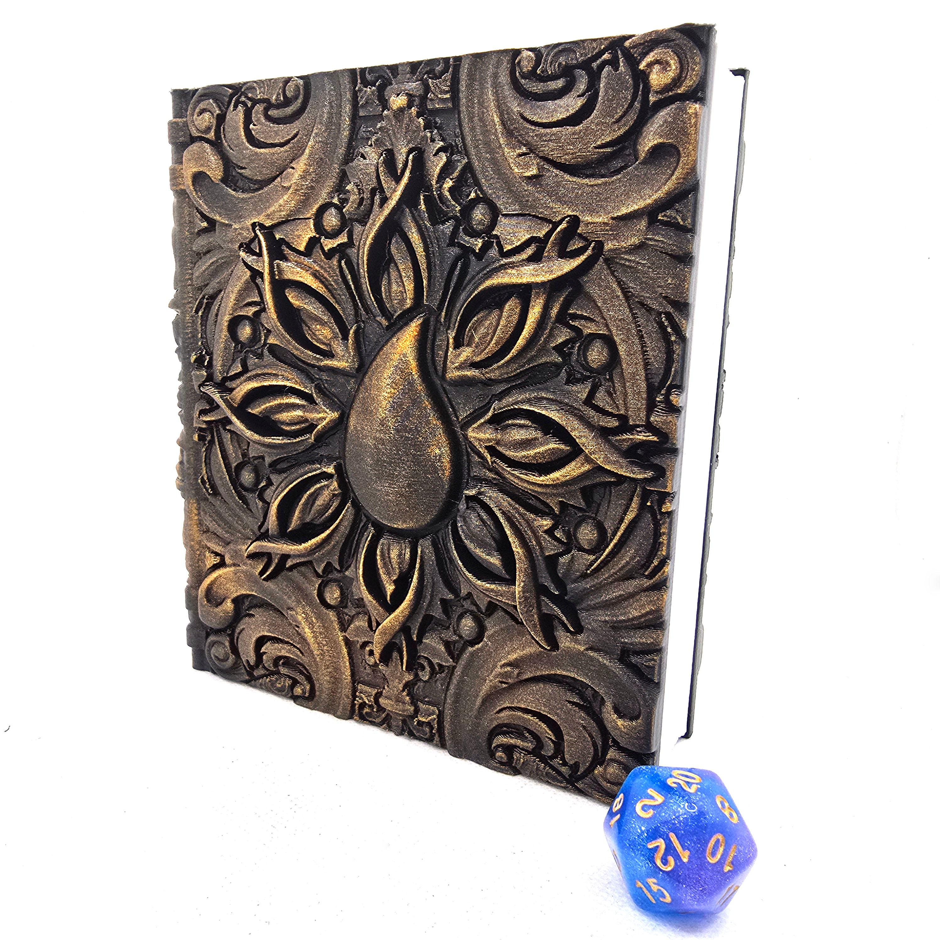 Water Magic Tome - Storage / Roll Tray / Dice Tower