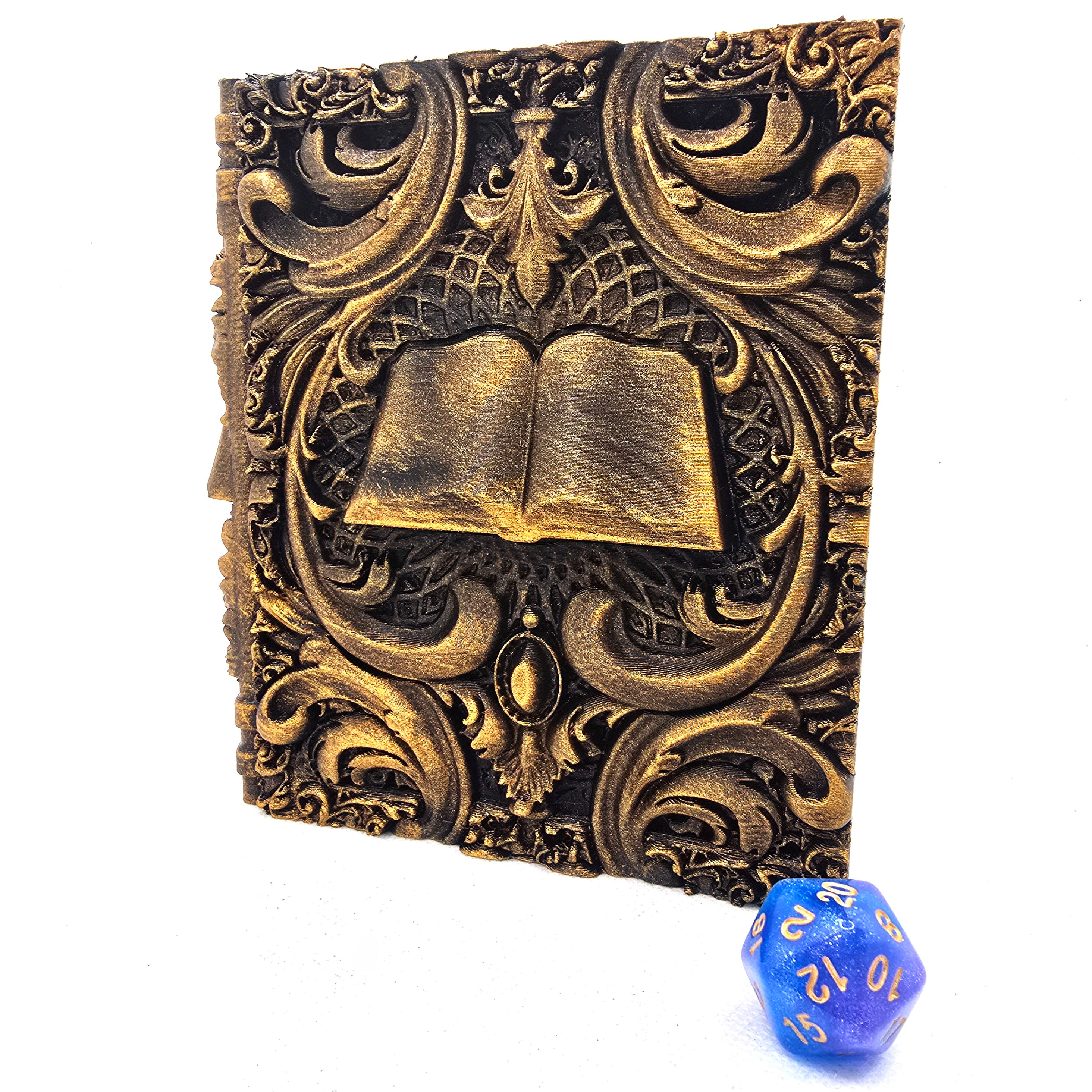 Wizard Tome - Storage / Roll Tray / Dice Tower