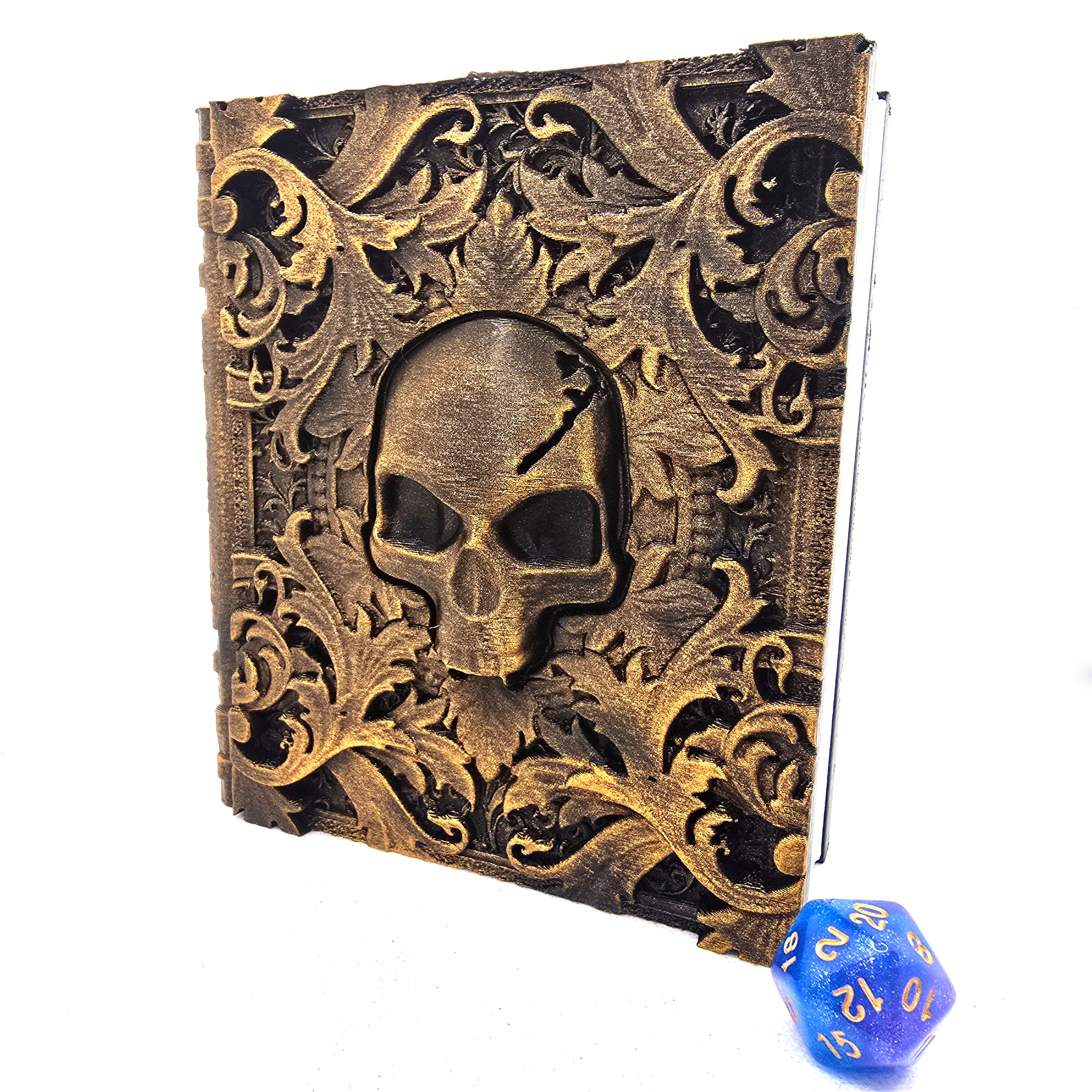 Death Magic Tome - Storage / Roll Tray / Dice Tower