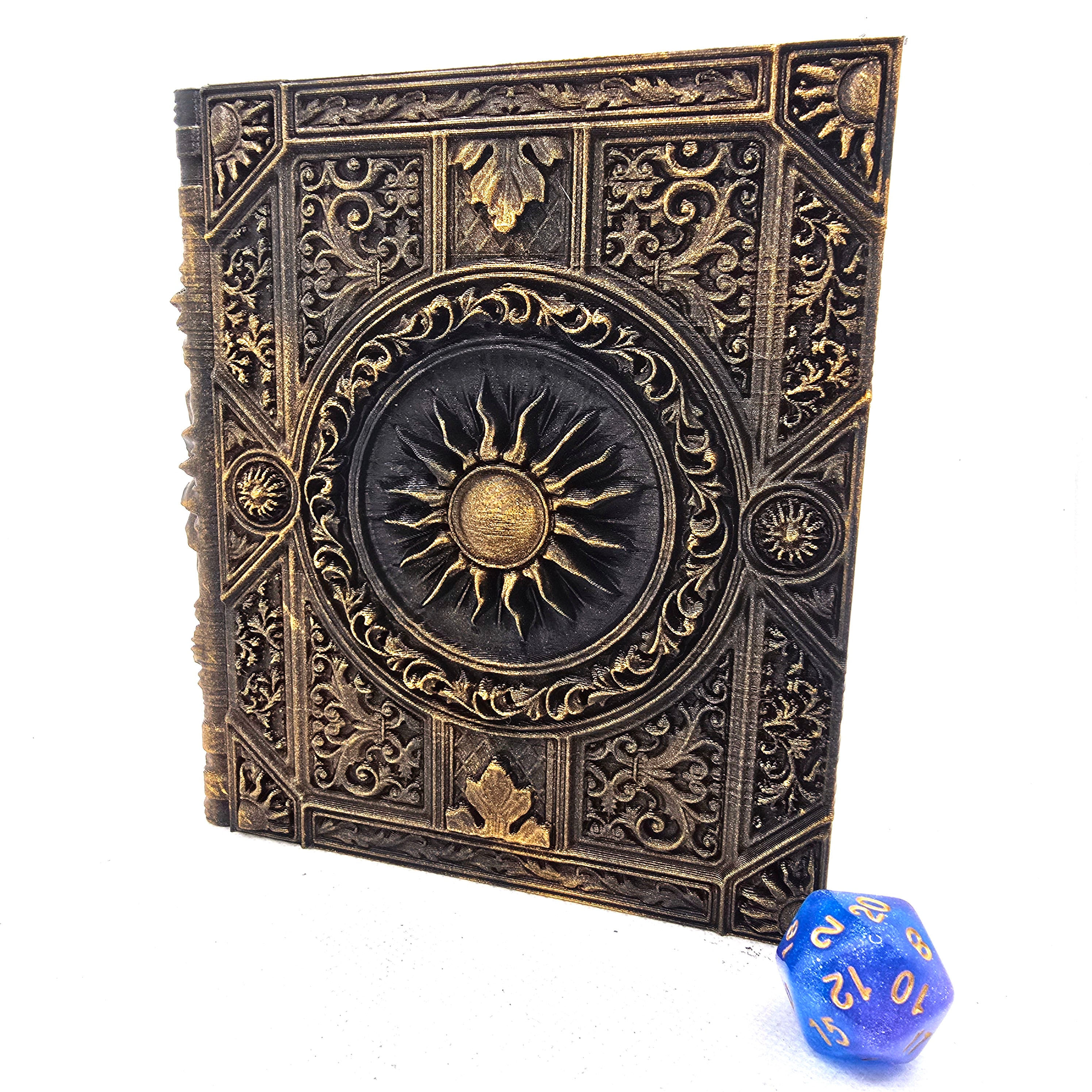 Light Magic Tome - Storage / Roll Tray / Dice Tower