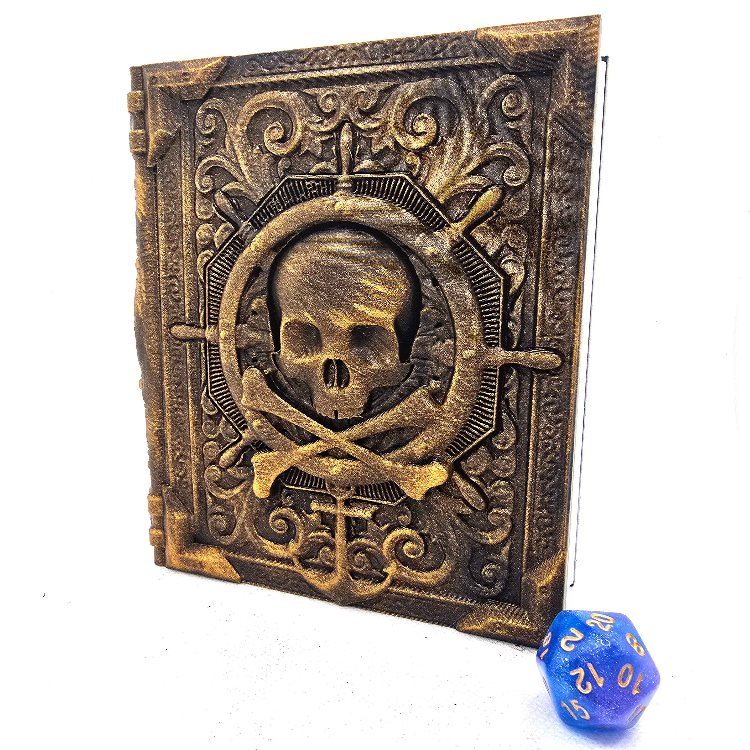 Yarr Book Tome - Storage / Roll Tray / Dice Tower