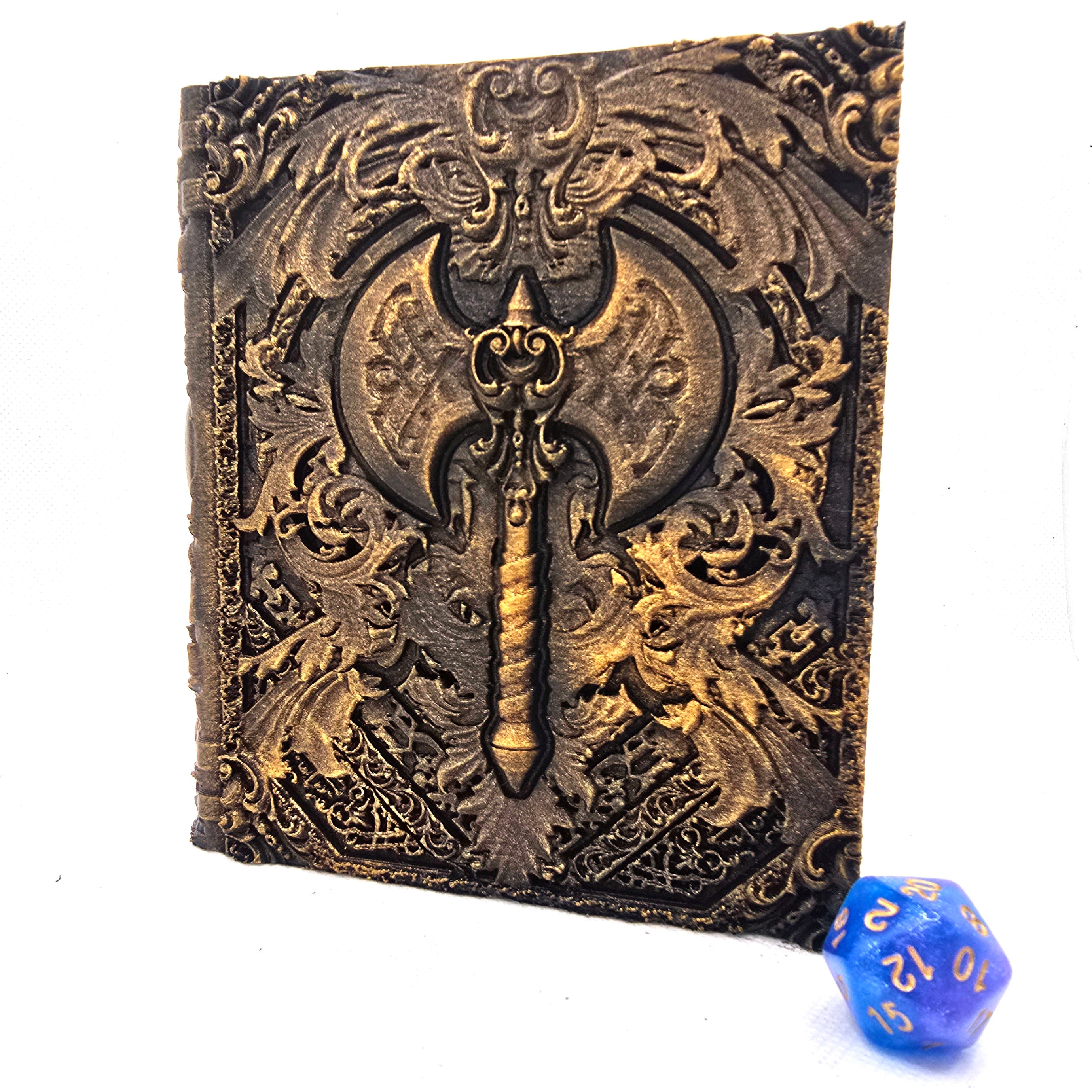 Barbarian Tome - Storage / Roll Tray / Dice Tower