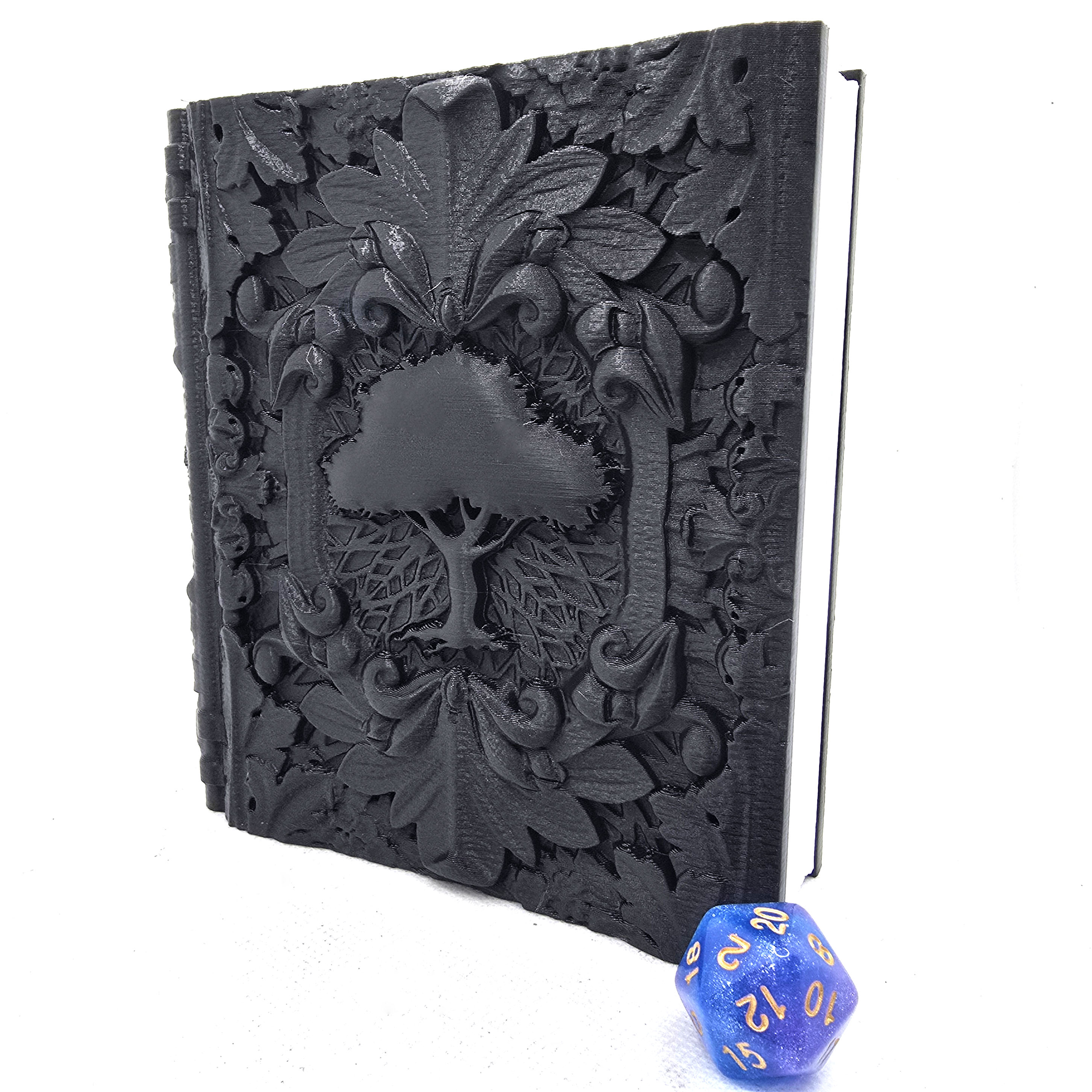 Nature Magic Tome - Storage / Roll Tray / Dice Tower