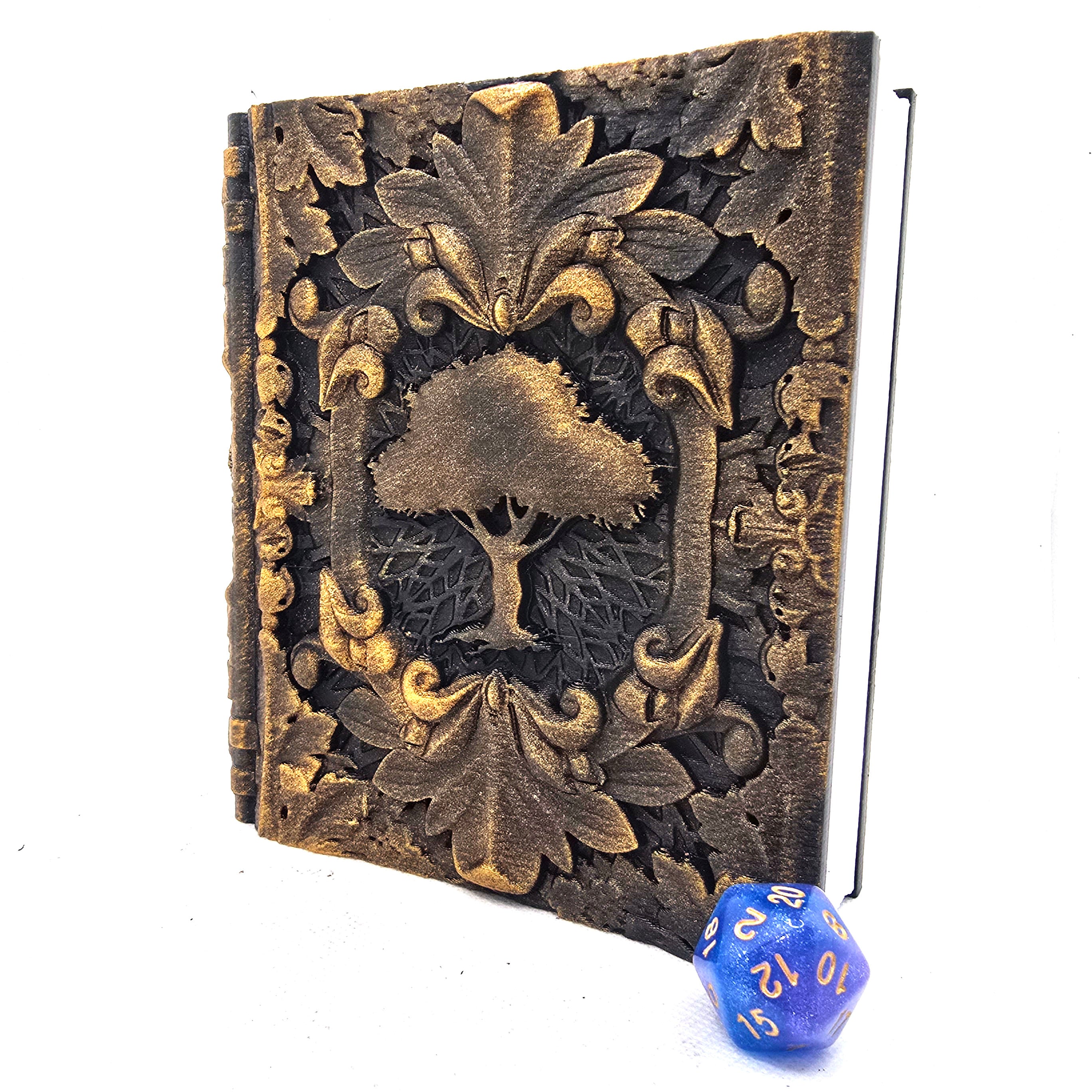 Nature Magic Tome - Storage / Roll Tray / Dice Tower