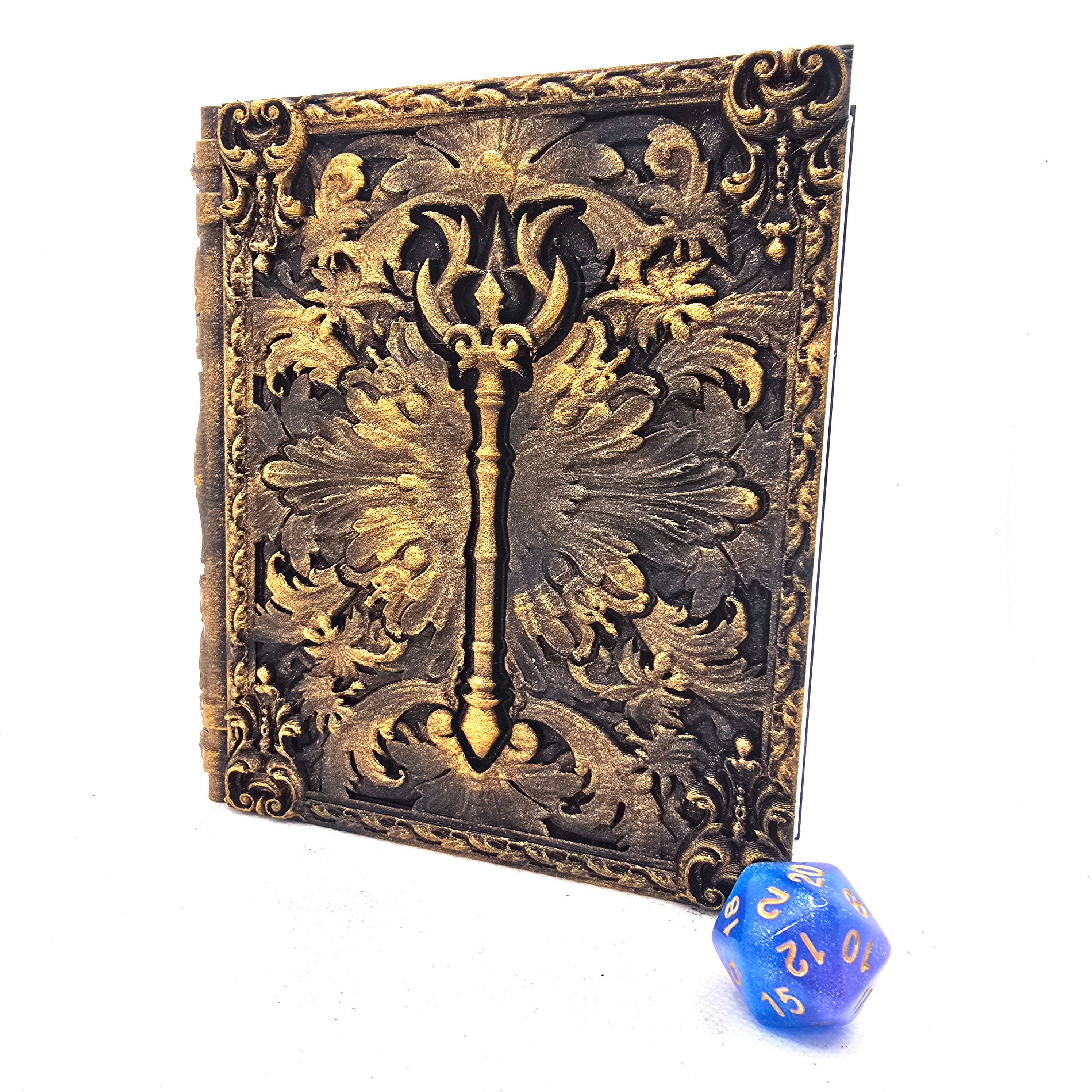 Sorcerer Tome - Storage / Roll Tray / Dice Tower