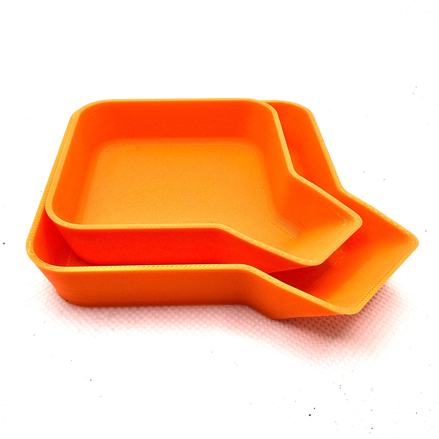 Stackable Board Game Tray With Funnel