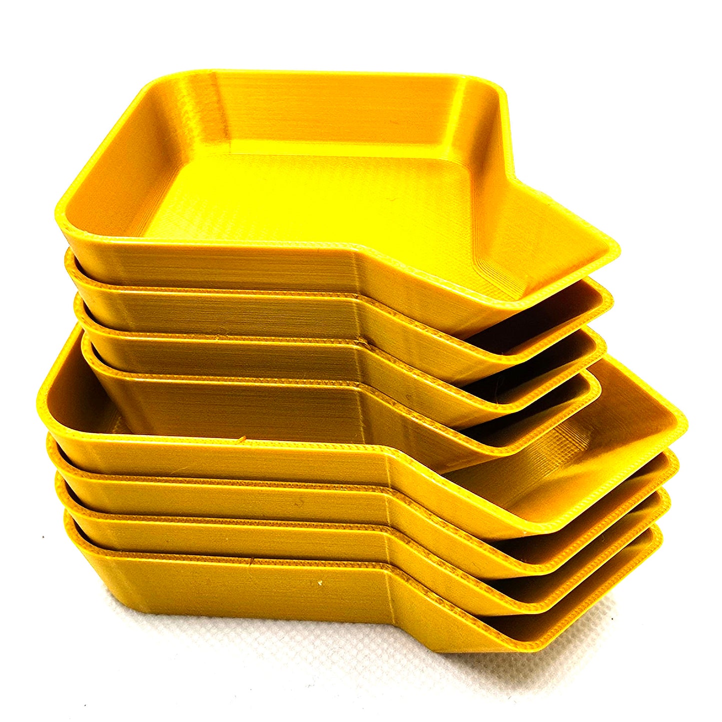 Stackable Board Game Tray With Funnel