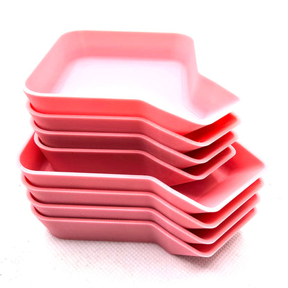 Stackable Board Game Tray With Funnel