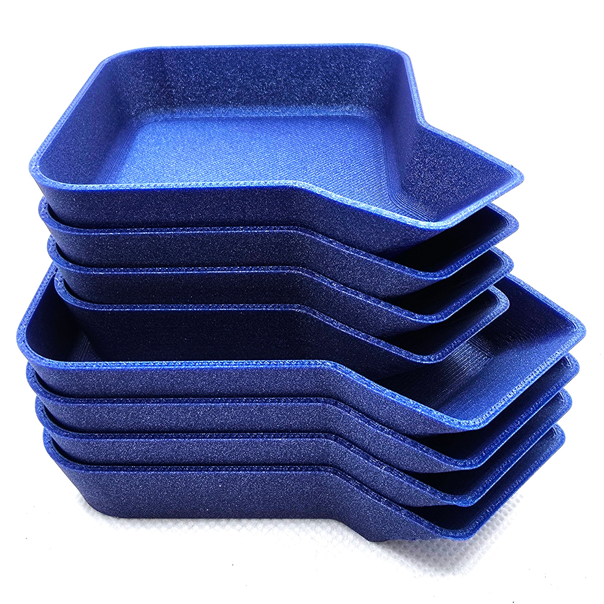 Stackable Board Game Token Tray With Funnel