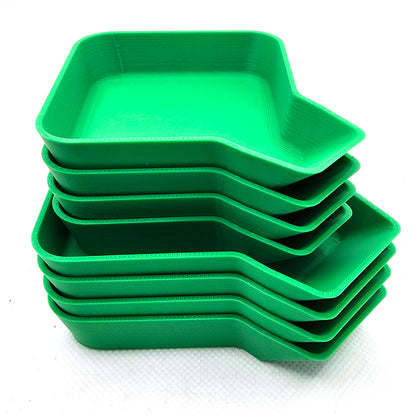 Stackable Board Game Tray With Funnel