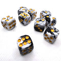 Marble Cow - Acrylic D6 Dice Set