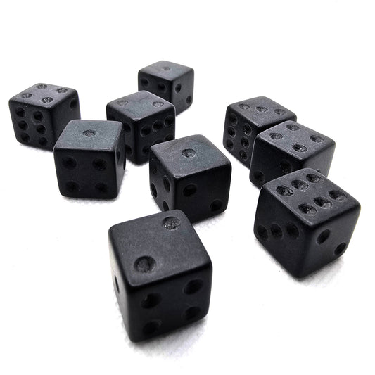 D6 Dice Set - Sleek and Stealthy