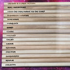 5  Natural Wood Dungeons & Dragons Inspired Pencils