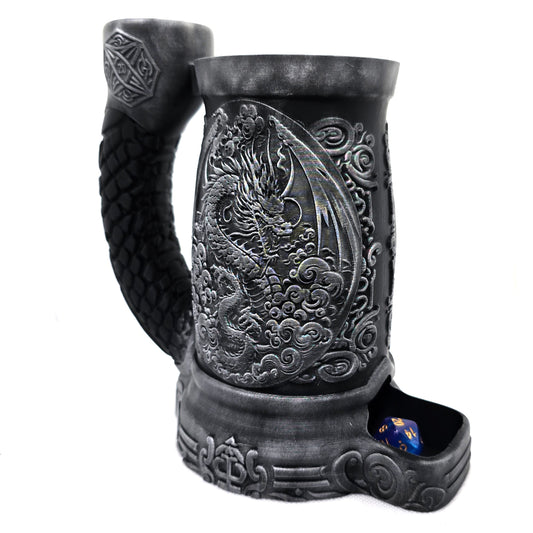 Cloud Dragon Dice Tower Can Cozy