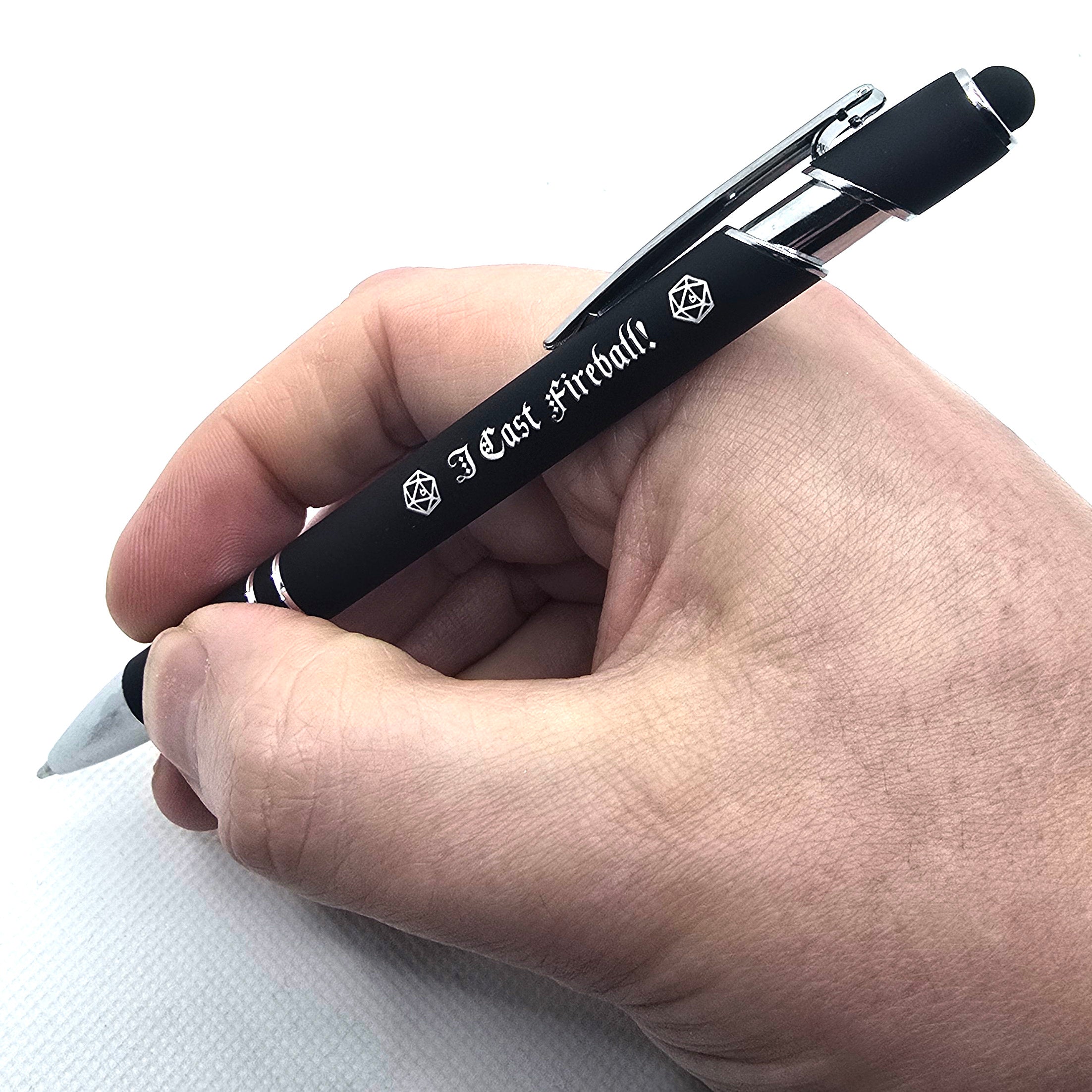 I Cast Fireball Pen with Stylus Tip