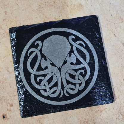 Cthulhu Slate Coaster