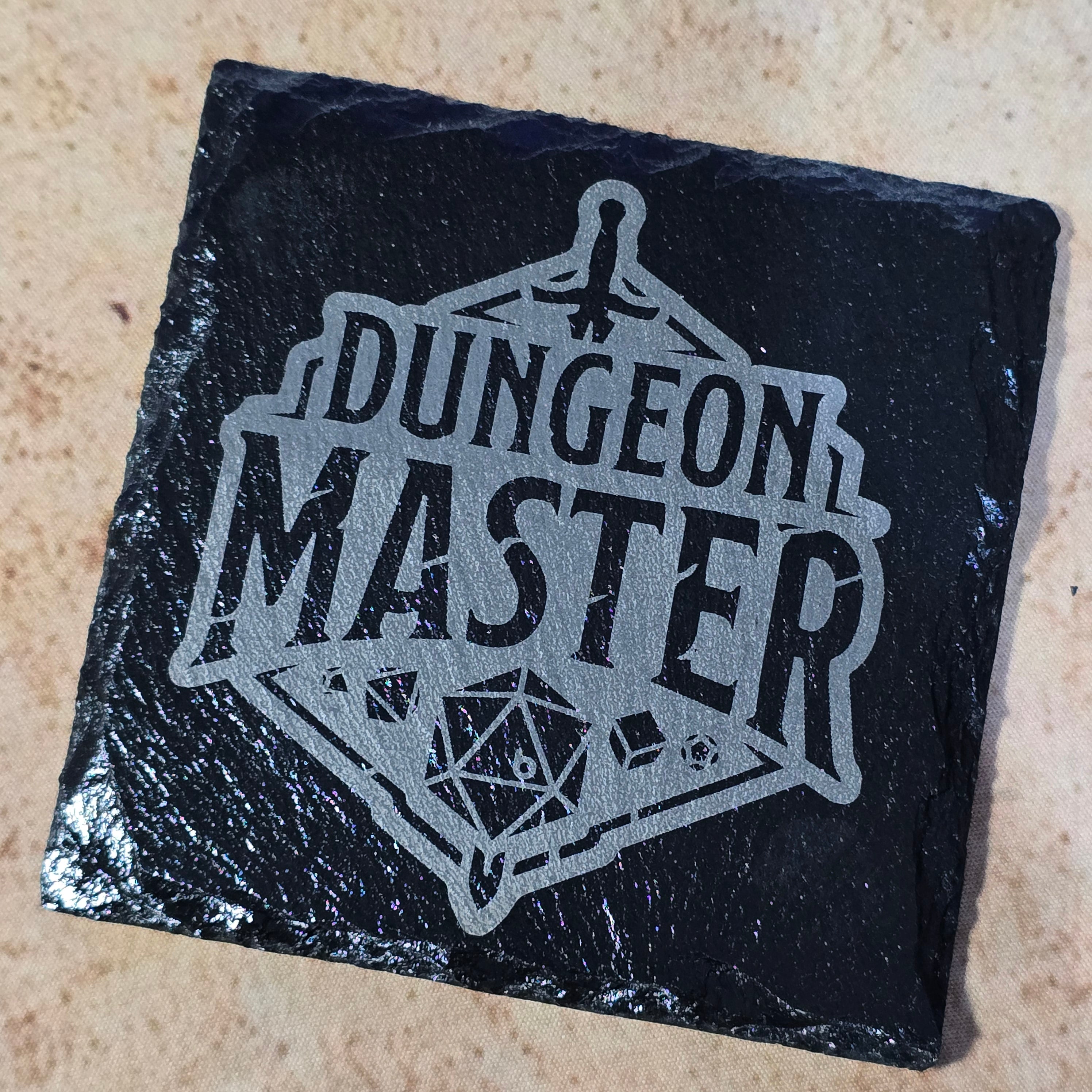 Dungeon Master Slate Coaster