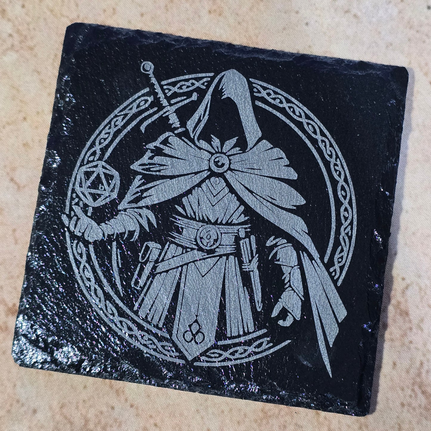 Cleric Slate Coaster