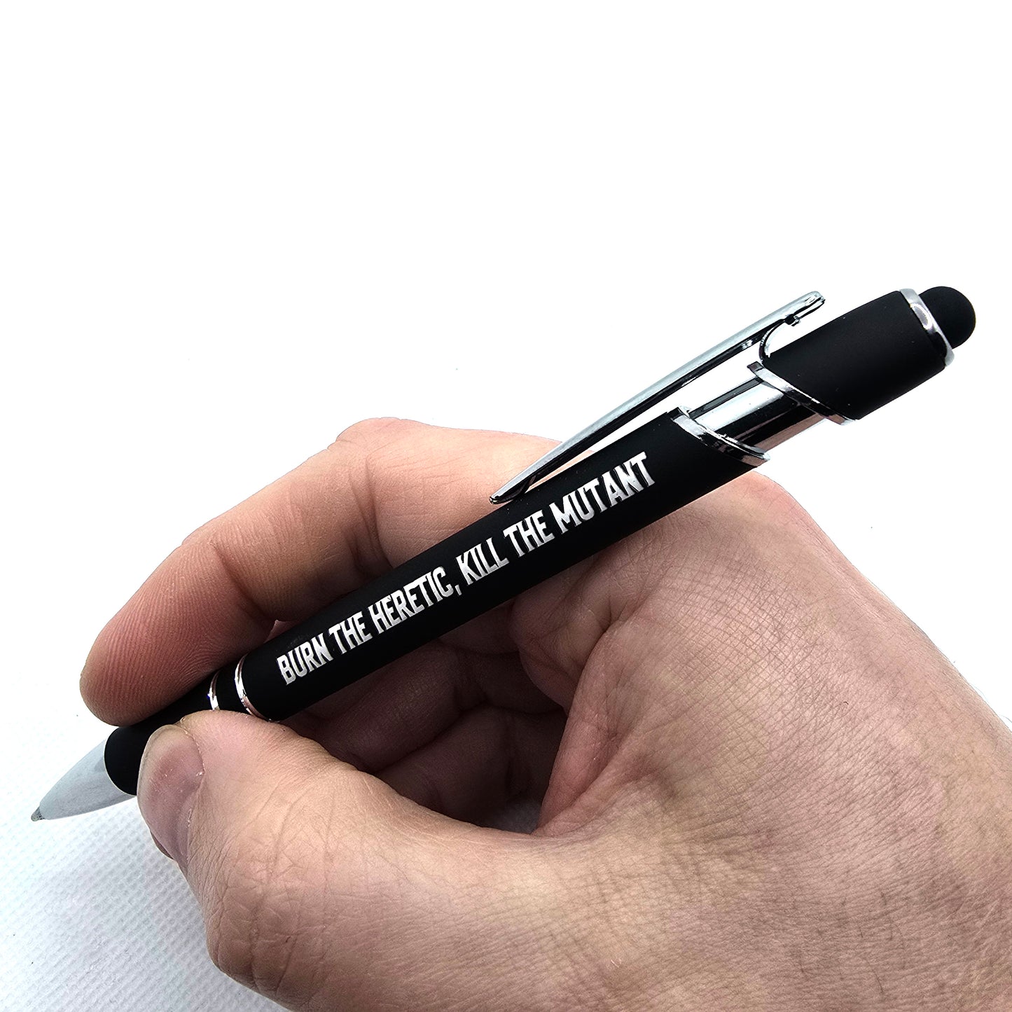 Burn The Heretic Pen with Stylus Tip