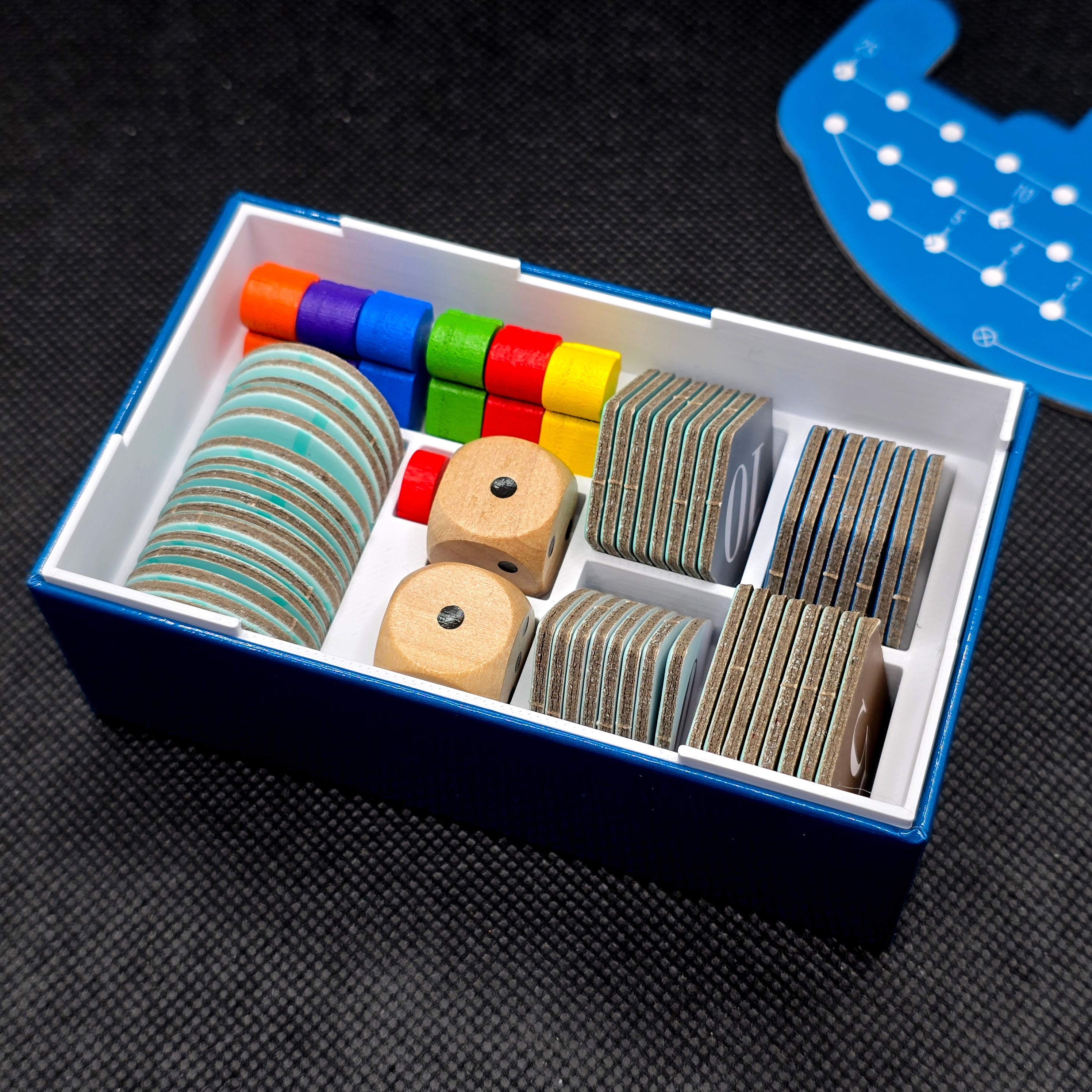 Deep Sea Adventure Game Box Insert