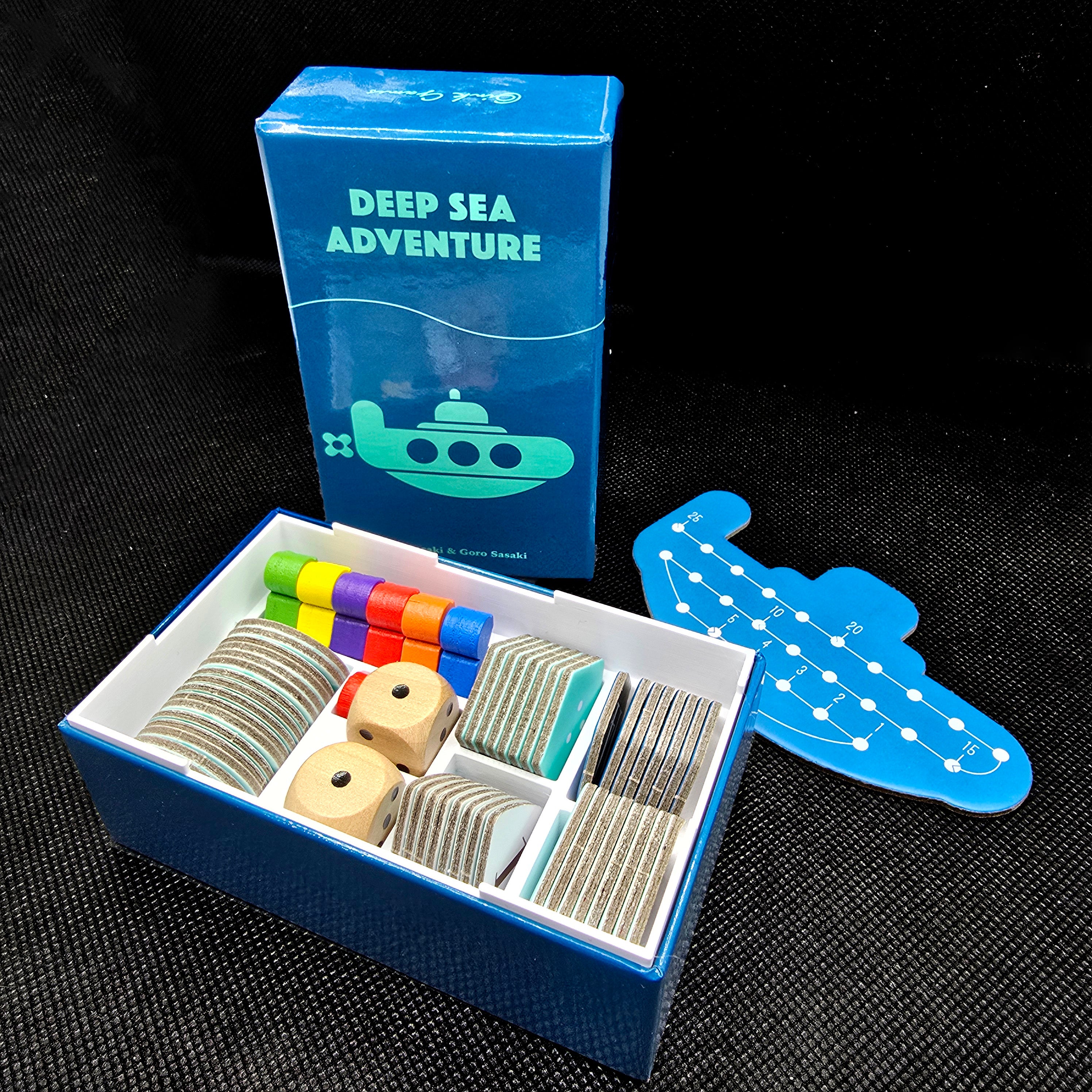 Deep Sea Adventure Game Box Insert