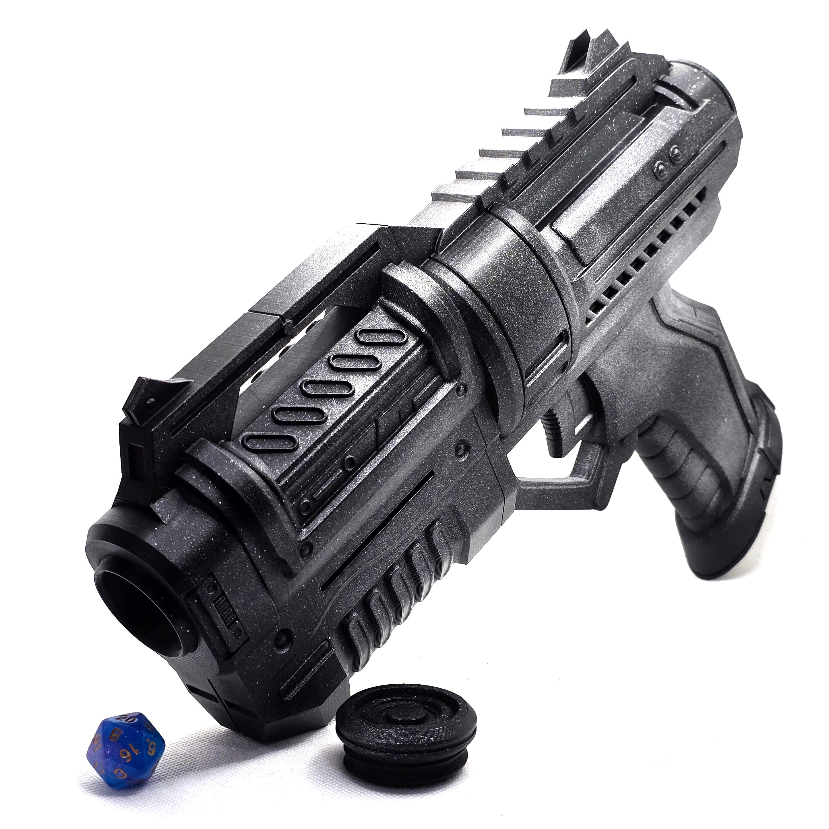 Pew Pew Space Pistol Dice Tower