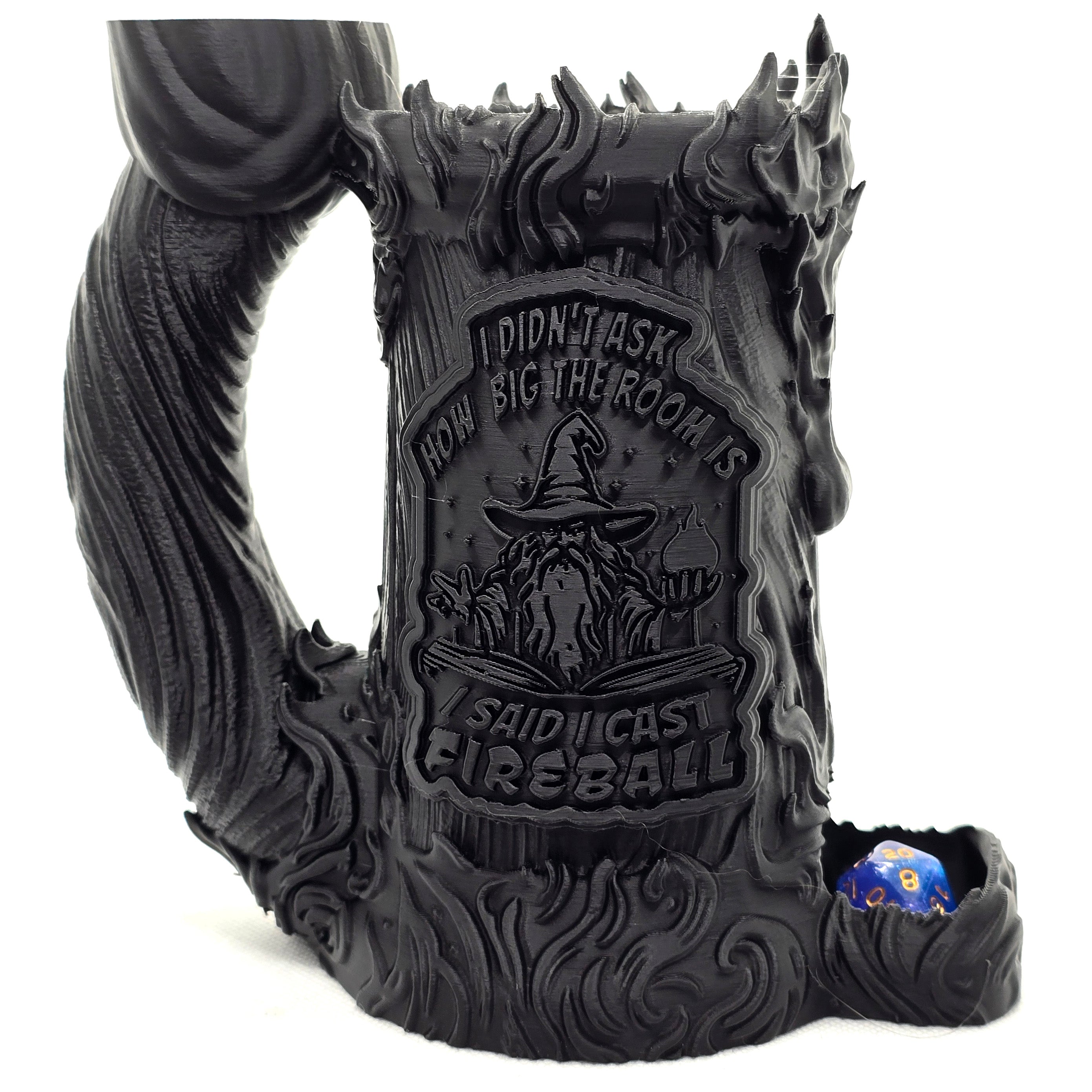 I Said I Cast Fireball Dice Tower Can Cozy