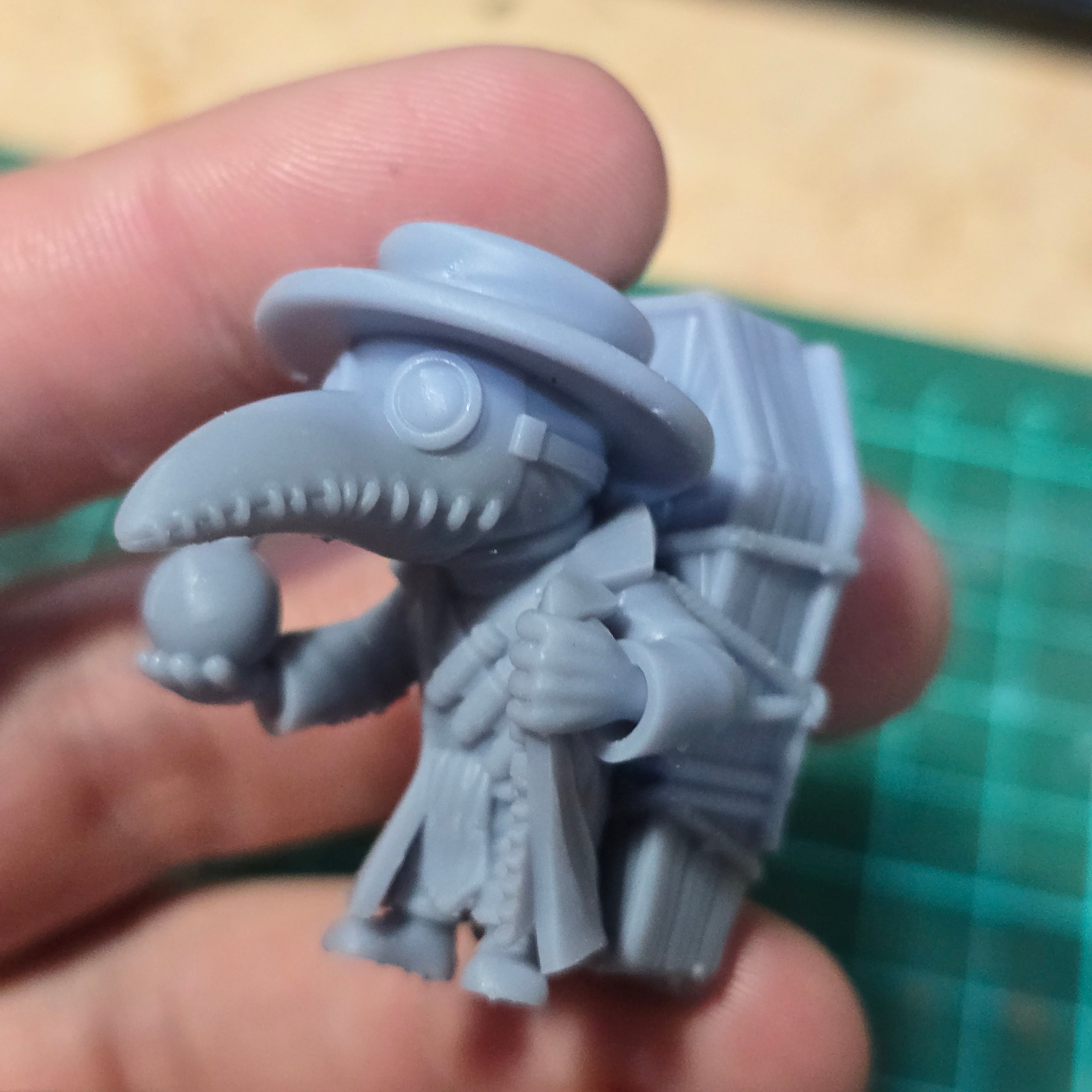 Plague Doctor Oversized Miniature