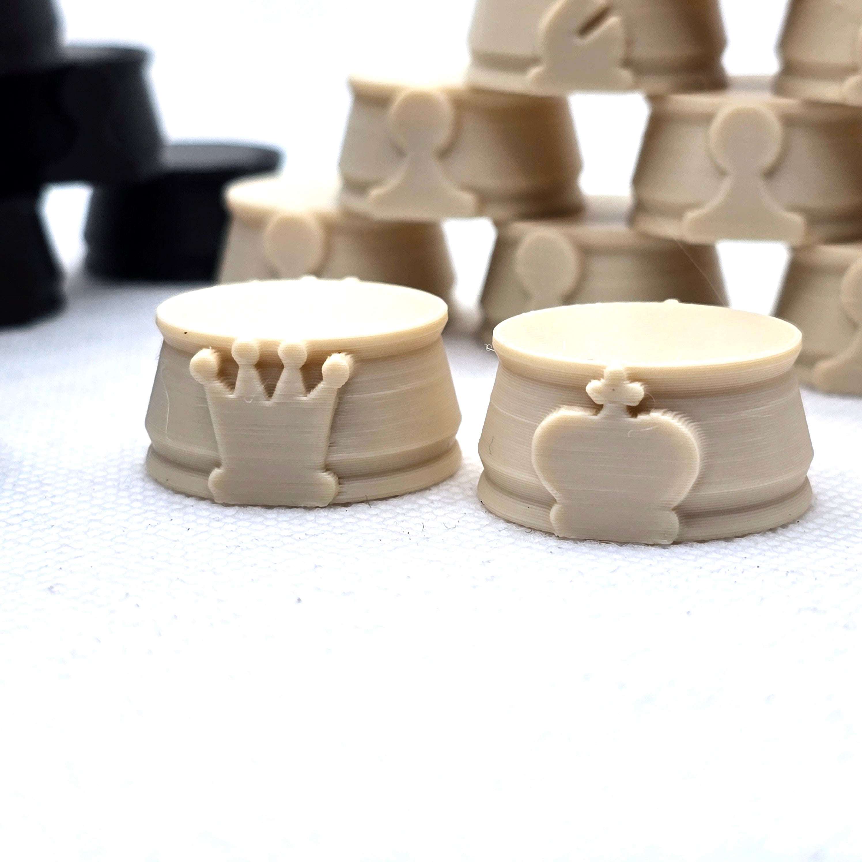 Chess Set Bases for 28mm Scale Miniatures