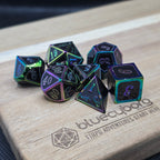 Heat Reactive - Prismwake - Metal Dice Set
