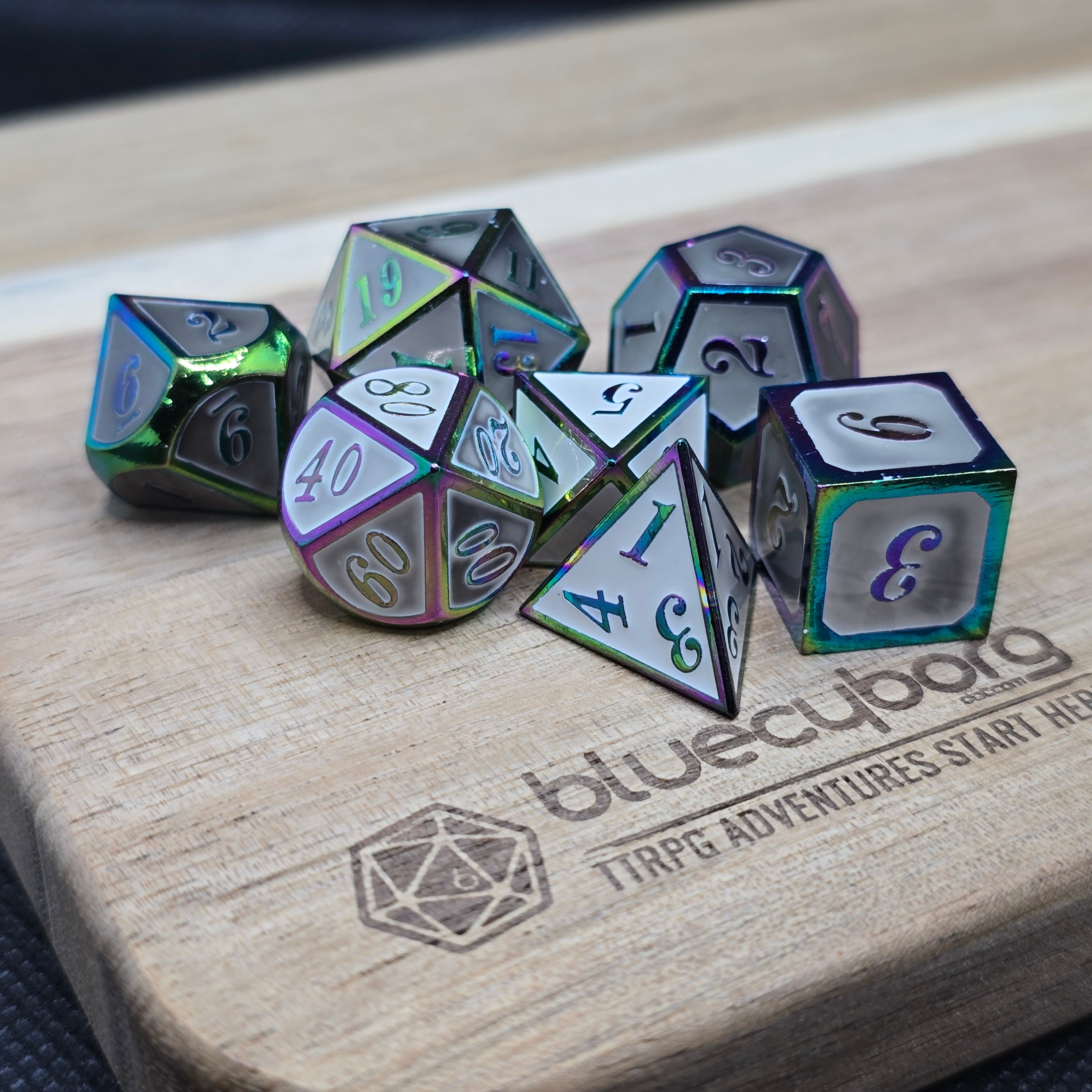 Heat Reactive - Prismwake - Metal Dice Set