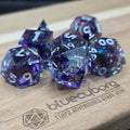 Purple Galaxy - Resin Dice Set