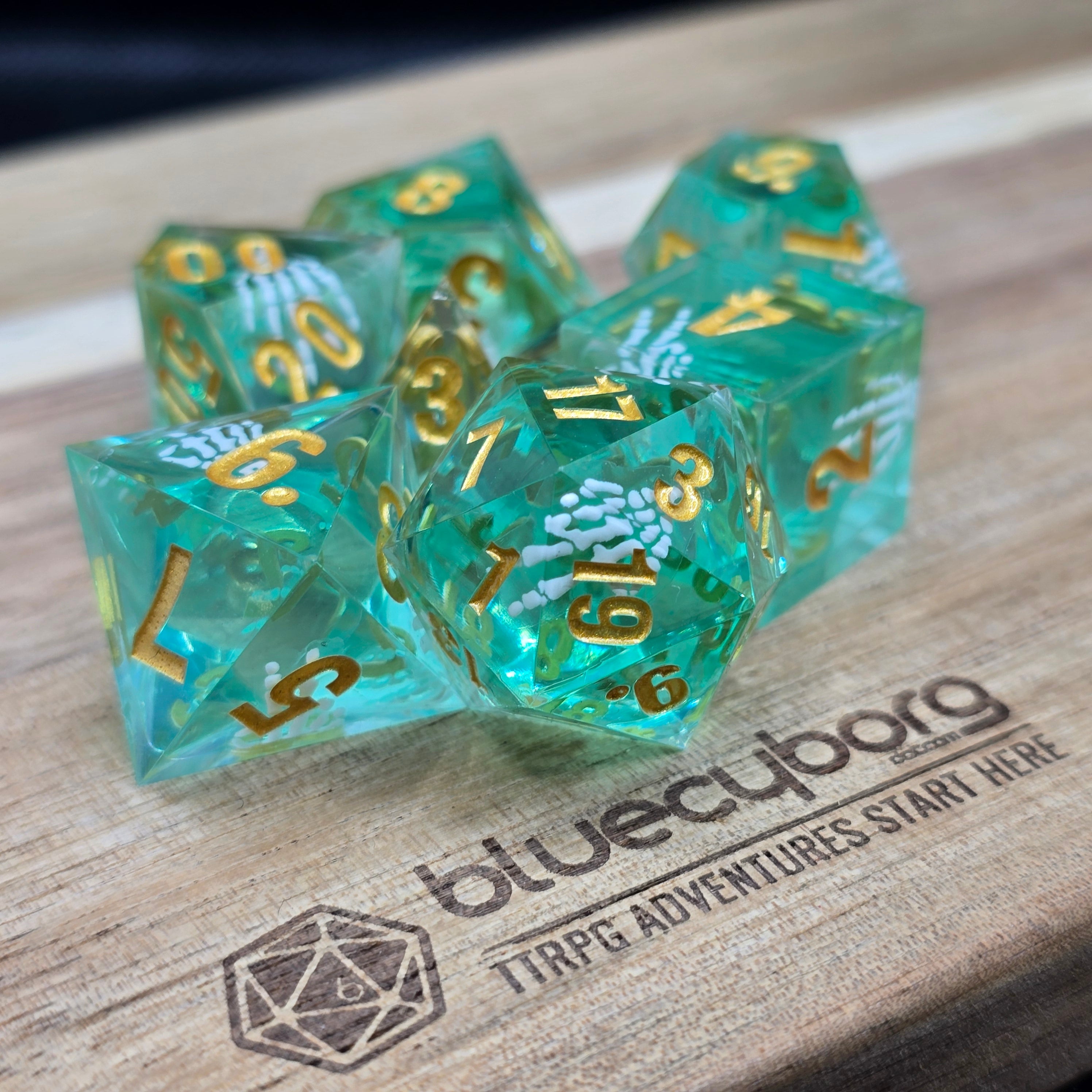 Revenant’s Grasp - Resin Dice Set