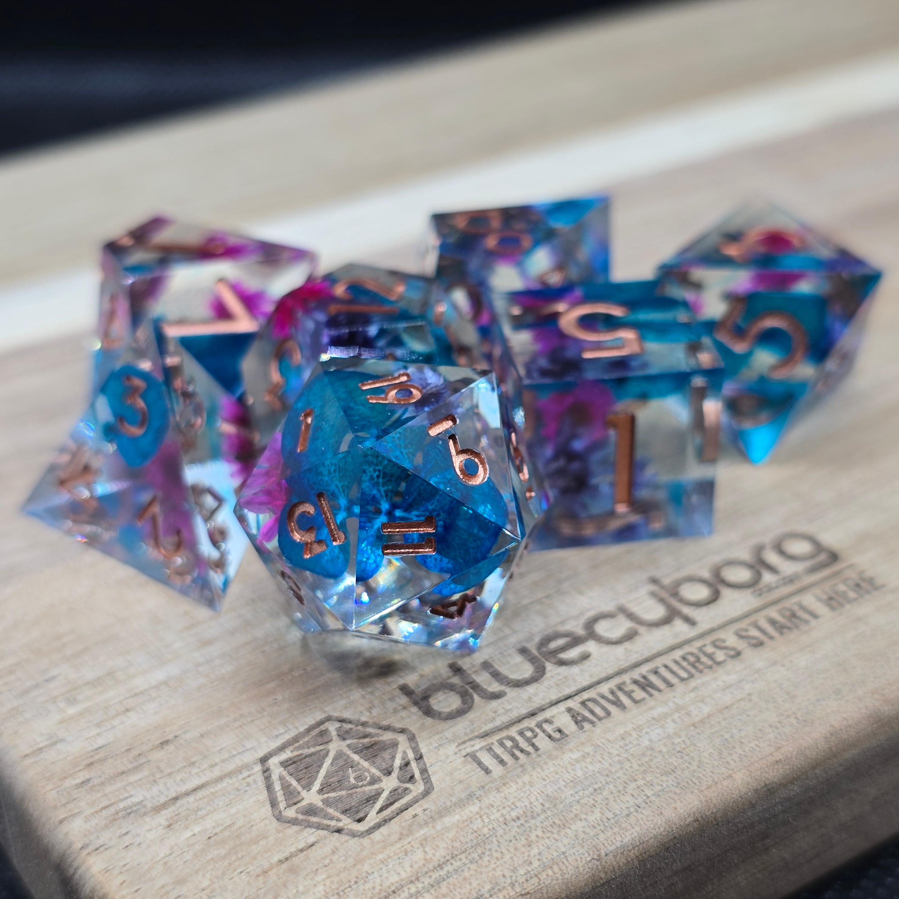 Petalbound - Resin Dice Set