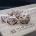 Beech - Wood Dice Set