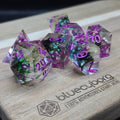 Druids Dream - Floral Themed - Resin Dice Set