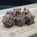 Digital Steampunk - Metal Dice Set