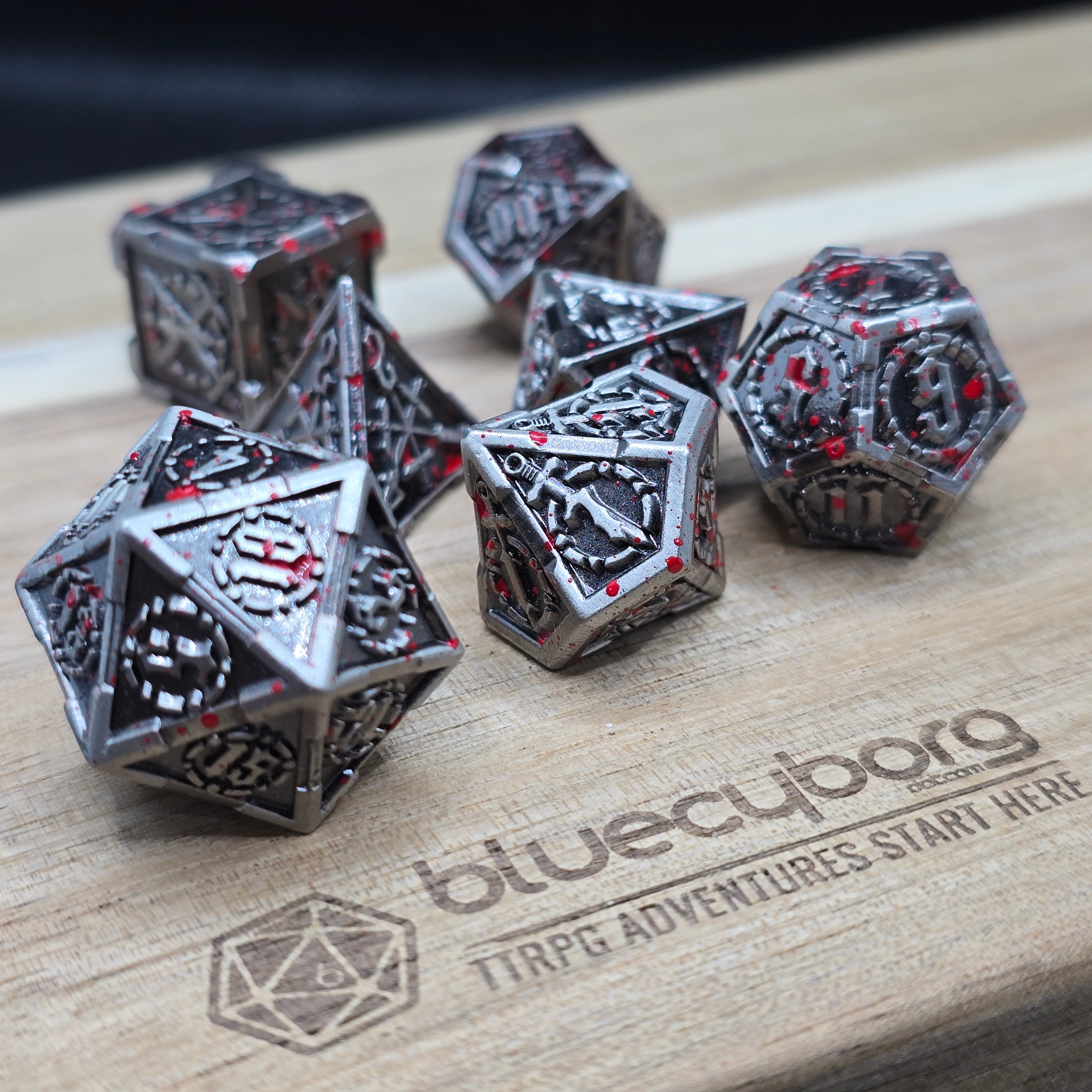 Warrior’s Blood - Metal Dice Set