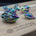 Seeds Of Destiny - Rainbow - Hollow -Metal Dice Set