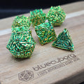 Sylvan Fortune - Floral Themed - Metal Dice Set