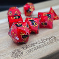 Kittie Whimsy - Shell Resin Dice Set