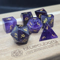 Amethyst - Gemstone Dice Set