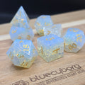 Opal Stone - Gemstone Dice Set